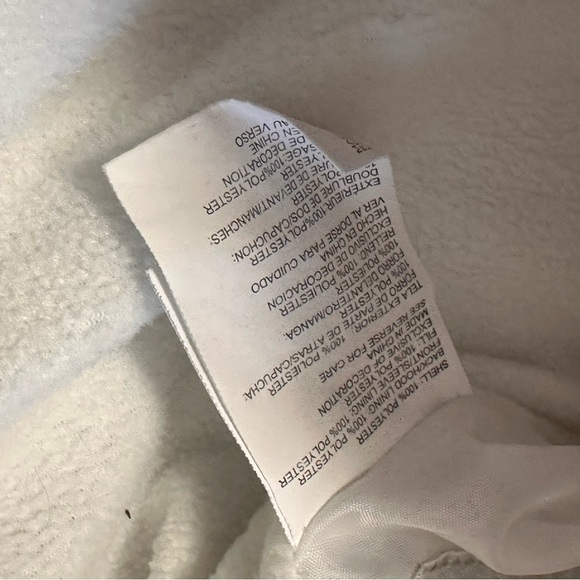 Rothschild Baby Girls Ruffle Jacket White Pink Floral Winter Coat Size 12 Mos - Picture 10 of 10